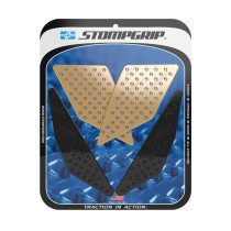 Grip adhésif de réservoir noir et transparent STOMPGRIP VOLCANO - YAMAHA 850 MT-09 TRACER 2015