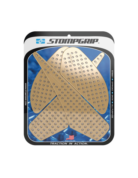 Grip adhésif de réservoir transparent STOMPGRIP VOLCANO - KAWASAKI 1000 KLZ VERSYS 2015-18 / 1000 VERSYS LT 2015-17