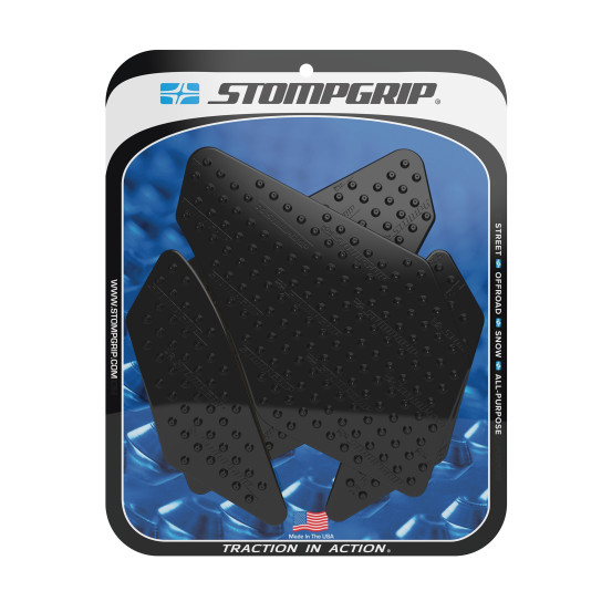 Grip adhésif de réservoir noir STOMPGRIP VOLCANO - BMW 1200 R1200 R 2015-18 / 1250 R1250 R 2019-23