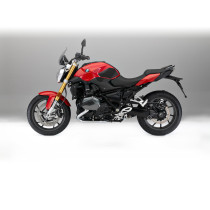 Grip adhésif de réservoir noir et transparent STOMPGRIP VOLCANO - BMW 1200 R1200 R 2015-18 / 1250 R1250 R 2019-23 2
