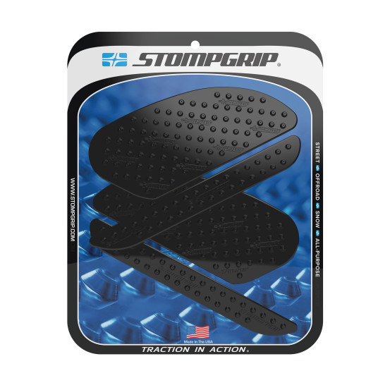 Grip adhésif de réservoir noir STOMPGRIP VOLCANO - KAWASAKI 1000 NINJA H2 / 1000 NINJA H2 SX / 1000 NINJA H2R
