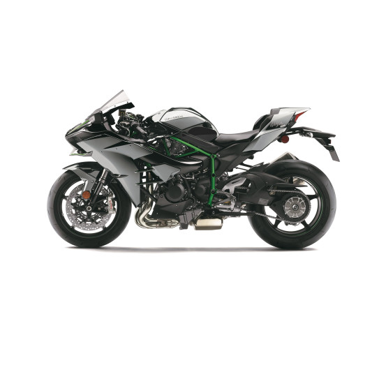 Grip adhésif de réservoir noir et transparent STOMPGRIP VOLCANO - KAWASAKI 1000 NINJA H2 / 1000 NINJA H2 SX / 1000 NINJA H2R
