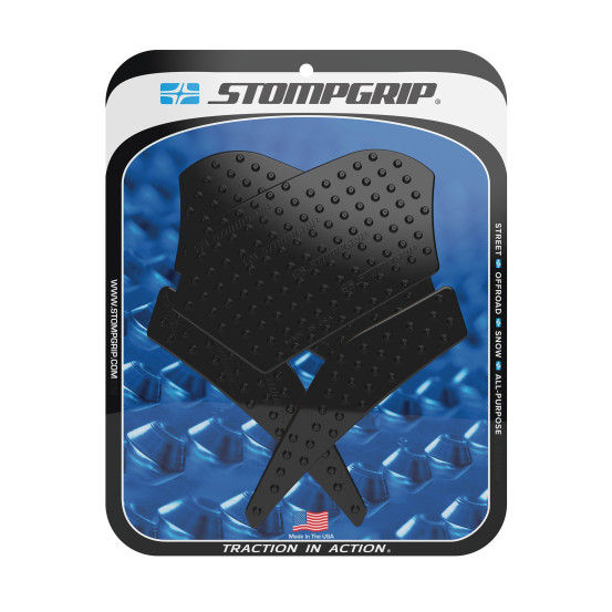 Grip adhésif de réservoir noir STOMPGRIP VOLCANO - KAWASAKI 650 KLE VERSYS 2015-21