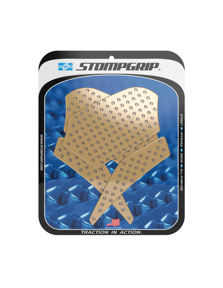 Grip adhésif de réservoir transparent STOMPGRIP VOLCANO - KAWASAKI 650 KLE VERSYS 2015-21