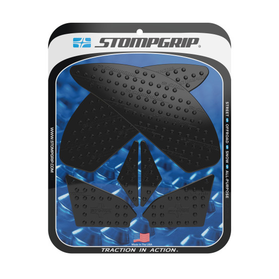 Grip adhésif de réservoir noir STOMPGRIP VOLCANO - SUZUKI 750 GSR 2012-15 / 750 GSX-S 2015-16