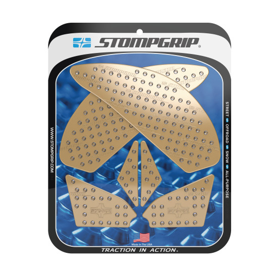 Grip adhésif de réservoir transparent STOMPGRIP VOLCANO - SUZUKI 750 GSR 2012-15 / 750 GSX-S 2015-16