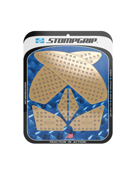 Grip adhésif de réservoir transparent STOMPGRIP VOLCANO - SUZUKI 750 GSR 2012-15 / 750 GSX-S 2015-16