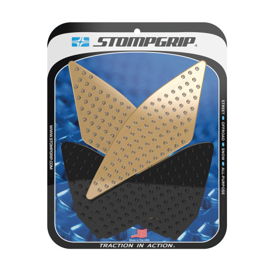 Grip adhésif de réservoir noir et transparent STOMPGRIP VOLCANO - BMW 1000 S1000XR 2015-19