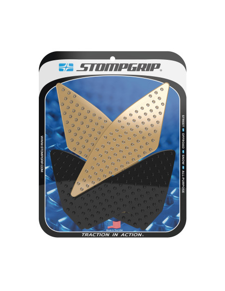 Grip adhésif de réservoir noir et transparent STOMPGRIP VOLCANO - BMW 1000 S1000XR 2015-19