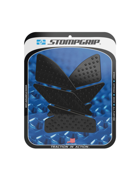 Grip adhésif de réservoir noir STOMPGRIP VOLCANO - MOTO GUZZI 1200 GRISO 8V 2013-17
