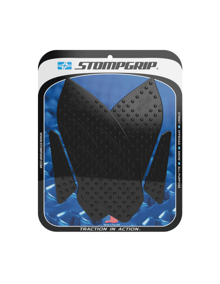 Grip adhésif de réservoir noir STOMPGRIP VOLCANO - HONDA 500 CB-F / 500 CBR-R 2016-18