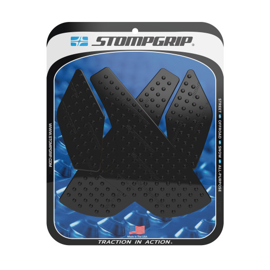 Grip adhésif de réservoir noir STOMPGRIP VOLCANO - APRILIA 1200 ETV CAPONORD 2014-16 / 1200 ETV CAPONORD RALLY 2015-17