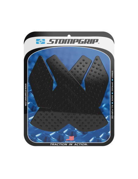 Grip adhésif de réservoir noir STOMPGRIP VOLCANO - APRILIA 1200 ETV CAPONORD 2014-16 / 1200 ETV CAPONORD RALLY 2015-17