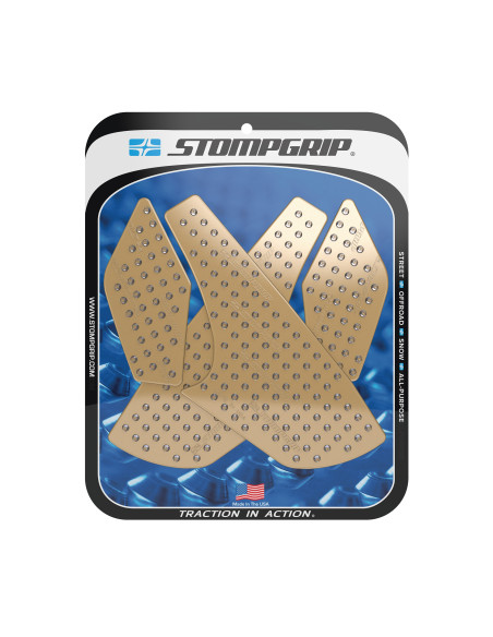 Grip adhésif de réservoir transparent STOMPGRIP VOLCANO - APRILIA 1200 ETV CAPONORD 2014-16 / 1200 ETV CAPONORD RALLY 2015-17