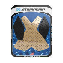 Grip adhésif de réservoir noir et transparent STOMPGRIP VOLCANO - APRILIA 1200 ETV CAPONORD / 1200 ETV CAPONORD RALLY