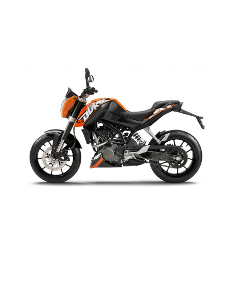 Grip adhésif de réservoir noir STOMPGRIP VOLCANO - KTM 125 DUKE 2011-16 / 200 DUKE 2012-17 / 250 DUKE 2015-16 / 390 DUKE 2013-16