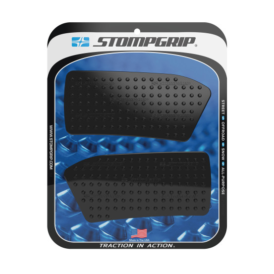 Grip adhésif de réservoir noir STOMPGRIP VOLCANO - BMW 1600 K1600 GT 2010-17 / 1600 K1600 GTL 2011-17