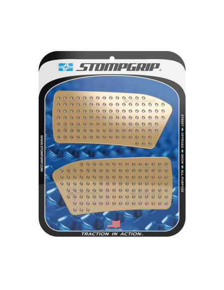 Grip adhésif de réservoir transparent STOMPGRIP VOLCANO - BMW 1600 K1600 GT 2010-17 / 1600 K1600 GTL 2011-17