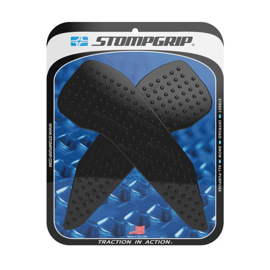Grip adhésif de réservoir noir STOMPGRIP VOLCANO - HONDA 1000 CRF L AFRICA TWIN 2016-19 / 1100 CRF L AFRICA TWIN 2020-26