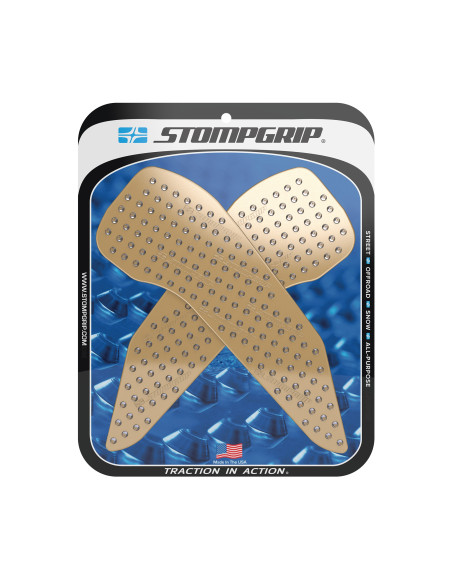 Grip adhésif de réservoir transparent STOMPGRIP VOLCANO - HONDA 1000 CRF L AFRICA TWIN 2016-19 / 1100 CRF L AFRICA TWIN 2020-26