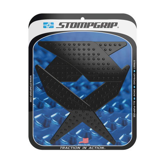 Grip adhésif de réservoir noir STOMPGRIP VOLCANO - KAWASAKI 125 Z 2017-26