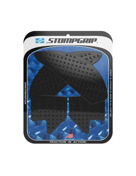 Grip adhésif de réservoir noir STOMPGRIP VOLCANO - YAMAHA 1000 MT-10 2017-21