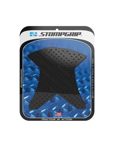 Grip adhésif de réservoir noir STOMPGRIP VOLCANO - HONDA 125 GROM 2017-20 / 125 MSX 2017-18