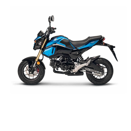 Grip adhésif de réservoir noir STOMPGRIP VOLCANO - HONDA 125 GROM 2017-20 / 125 MSX 2017-18
