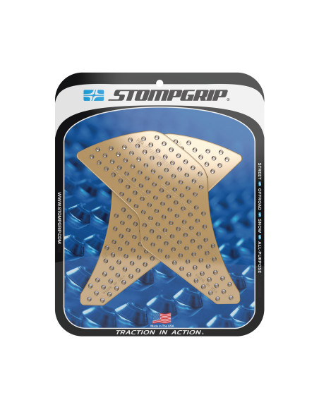 Grip adhésif de réservoir transparent STOMPGRIP VOLCANO - HONDA 125 GROM 2017-20 / 125 MSX 2017-18