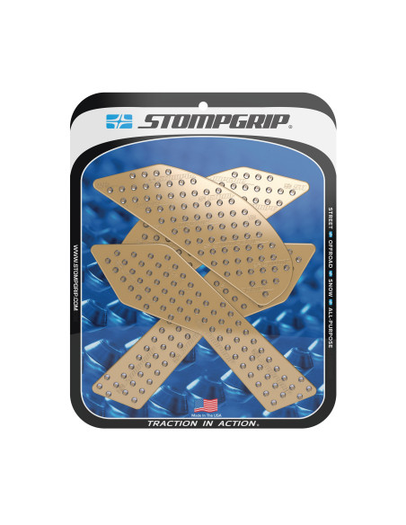 Grip adhésif de réservoir transparent STOMPGRIP VOLCANO - KAWASAKI 900 Z 2021-25 / 900 Z SE 2022-24
