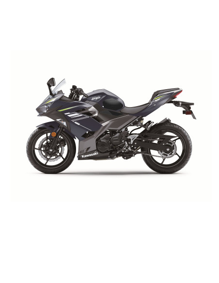 Grip adhésif de réservoir noir et transparent STOMPGRIP VOLCANO - KAWASAKI 400 NINJA 2018-23