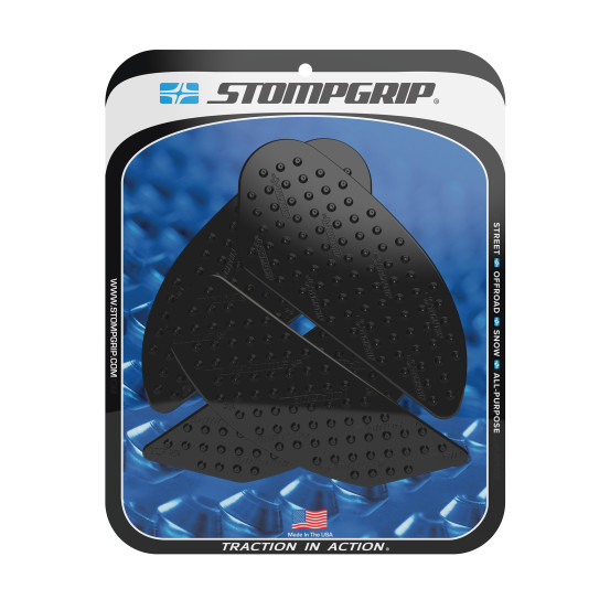 Grip adhésif de réservoir noir STOMPGRIP VOLCANO - KAWASAKI 1000 NINJA H2 SX 2018-26