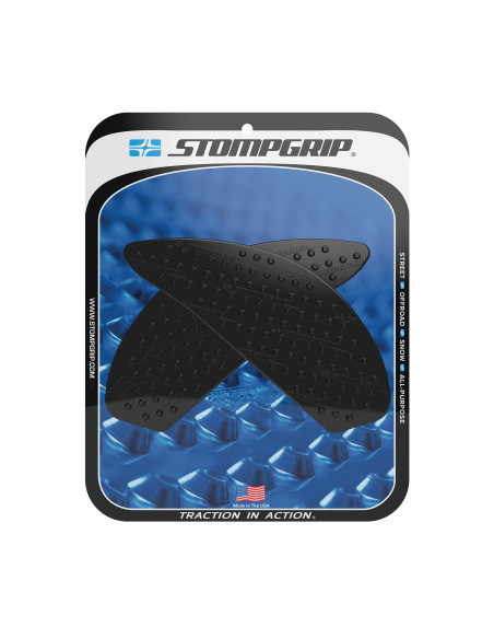 Grip adhésif de réservoir noir STOMPGRIP VOLCANO - SUZUKI 250 GSX-R 2018-20
