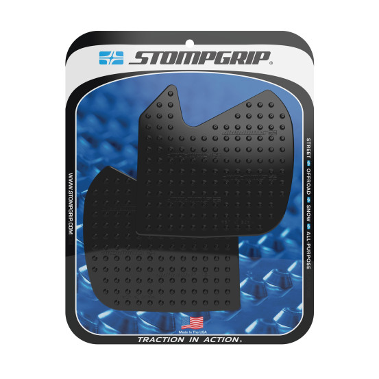 Grip adhésif de réservoir noir STOMPGRIP VOLCANO - BMW 310 G310 R 2016-19