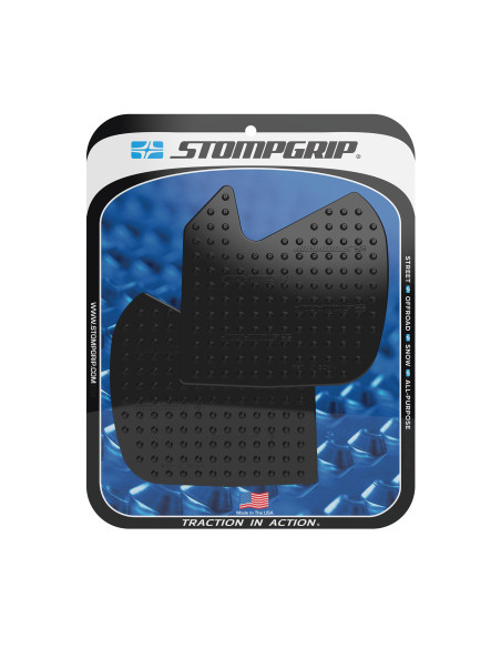 Grip adhésif de réservoir noir STOMPGRIP VOLCANO - BMW 310 G310 R 2016-19