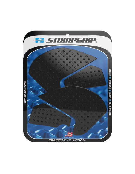 Grip adhésif de réservoir noir STOMPGRIP VOLCANO - YAMAHA 700 MT-07 2018-21