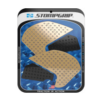 Grip adhésif de réservoir noir et transparent STOMPGRIP VOLCANO - YAMAHA 700 MT-07 2018-21