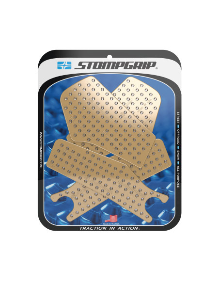 Grip adhésif de réservoir transparent STOMPGRIP VOLCANO - HONDA 250 CRF RALLY 2017-20