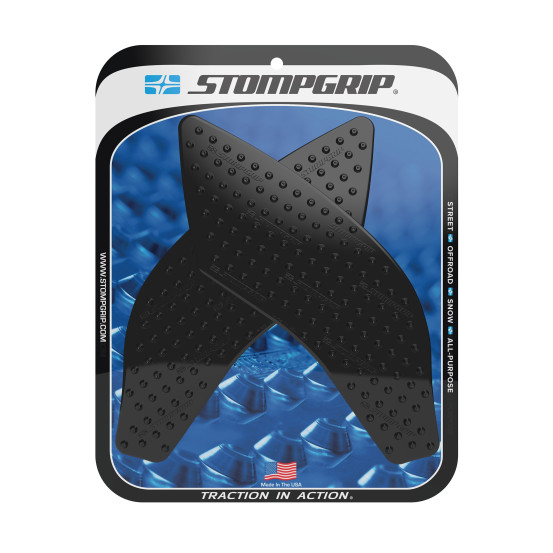 Grip adhésif de réservoir noir STOMPGRIP VOLCANO - HONDA 300 CB-R 2019-21 / 650 CB-R / 650 CBR-R 2019-26
