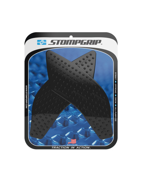 Grip adhésif de réservoir noir STOMPGRIP VOLCANO - HONDA 300 CB-R 2019-21 / 650 CB-R / 650 CBR-R 2019-26