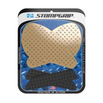 Grip adhésif de réservoir noir et transparent STOMPGRIP VOLCANO - YAMAHA 300 YZF R3 2019-26