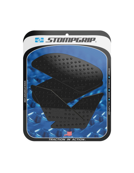 Grip adhésif de réservoir noir STOMPGRIP VOLCANO - HONDA 500 CB-F / 500 CBR-R 2019-25