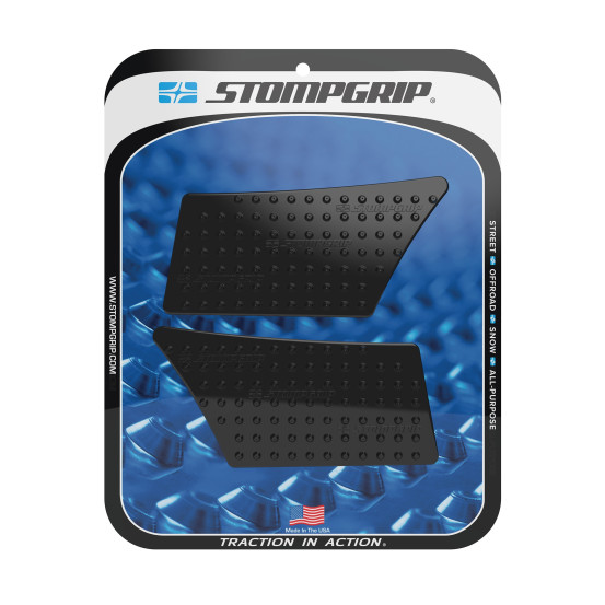 Grip adhésif de réservoir noir STOMPGRIP VOLCANO - ZERO DS 2013-23 / DSR 2016-23