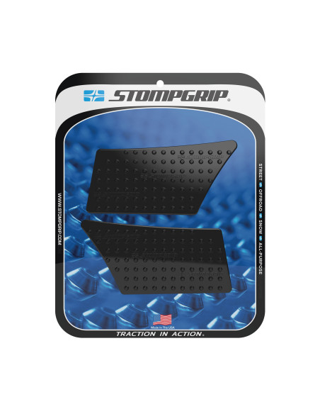 Grip adhésif de réservoir noir STOMPGRIP VOLCANO - ZERO DS 2013-23 / DSR 2016-23