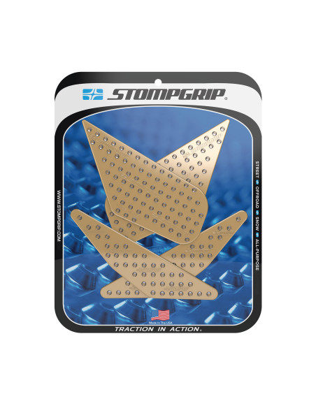 Grip adhésif de réservoir transparent STOMPGRIP VOLCANO - TRIUMPH 1050 SPEED TRIPLE R / 1050 SPEED TRIPLE RS