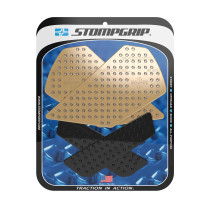 Grip adhésif de réservoir noir et transparent STOMPGRIP VOLCANO - BMW 900 F900 XR 2020-25