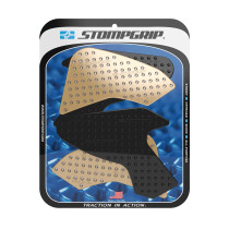 Grip adhésif de réservoir noir et transparent STOMPGRIP VOLCANO - BMW 900 F900 R 2020-26