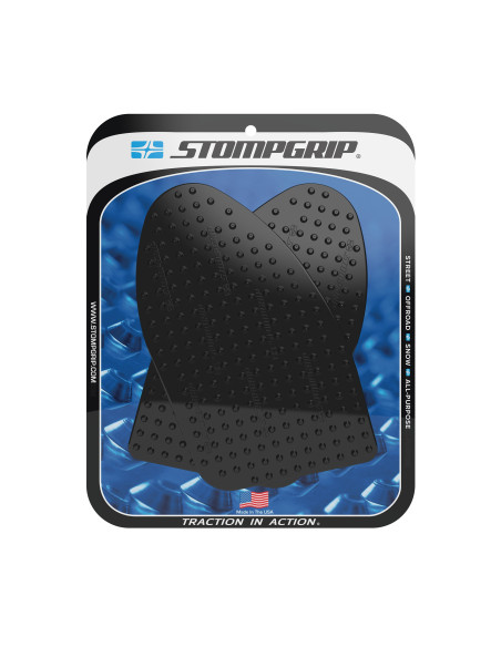 Grip adhésif de réservoir noir STOMPGRIP VOLCANO - SUZUKI 1300 GSX-R HAYABUSA 2022-26