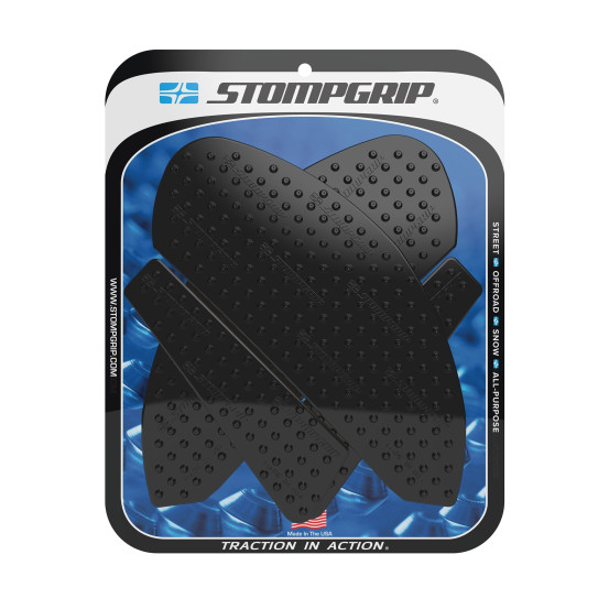 Grip adhésif de réservoir noir STOMPGRIP VOLCANO - YAMAHA 700 YZF R7 2022-25