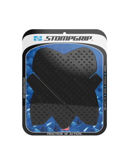 Grip adhésif de réservoir noir STOMPGRIP VOLCANO - YAMAHA 700 YZF R7 2022-25